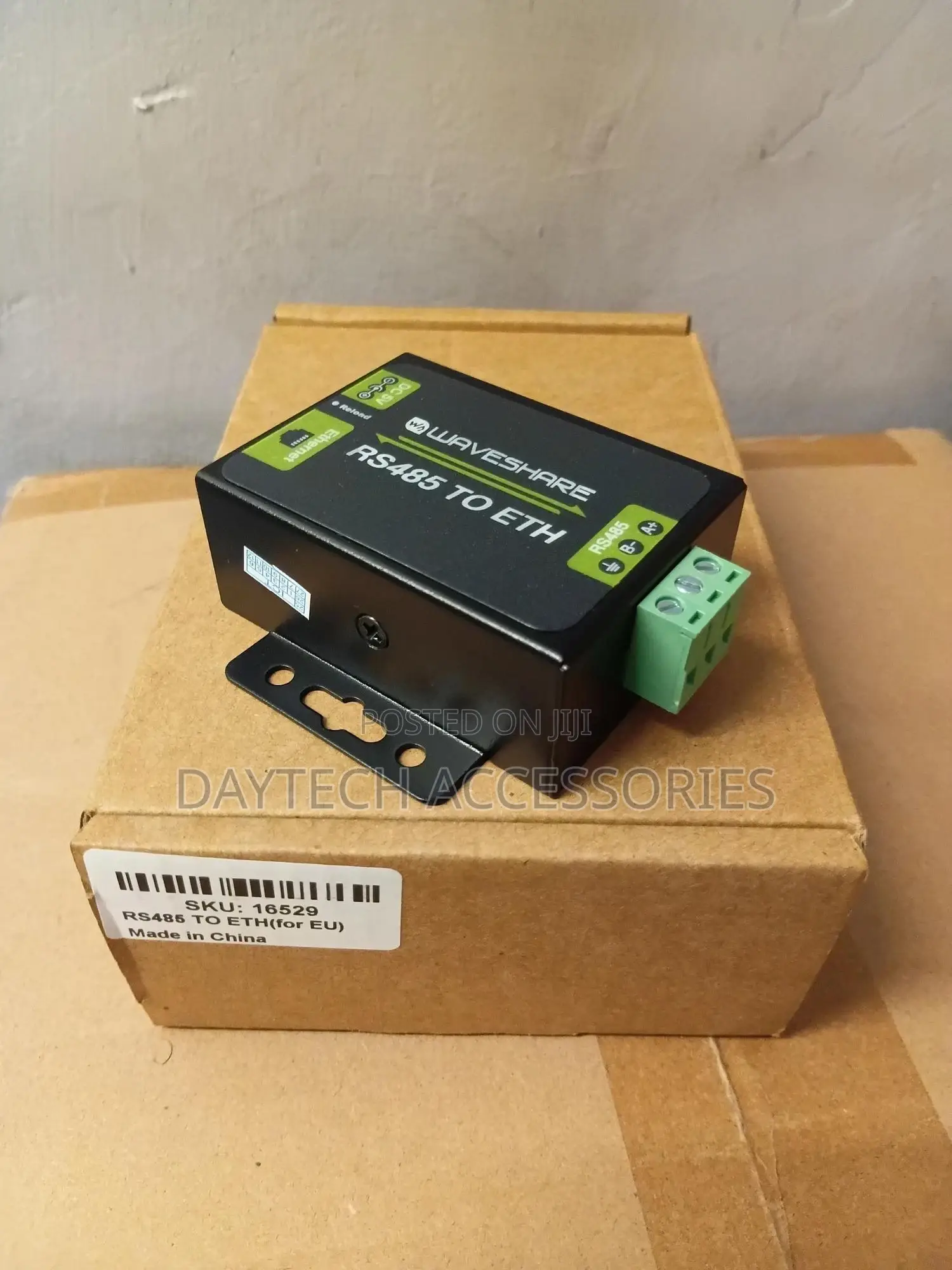 Industrial Rs232/Rs485 to Ethernet Converter
