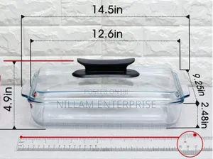 Casserole Baking /Storage Tin With Lid*