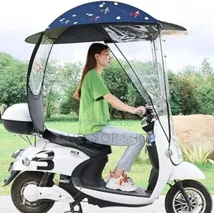 Canopy Umbrella Rain Protection Bike,Scooter Universal Umbrella