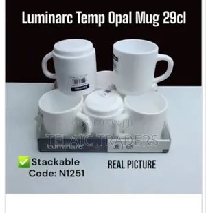 Set of 6 Luminarc 29cl Cups