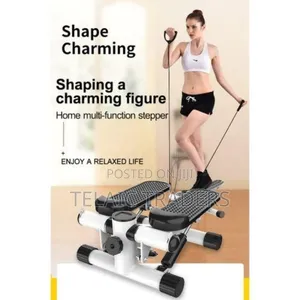 Mini Stepper With Resistance Bands