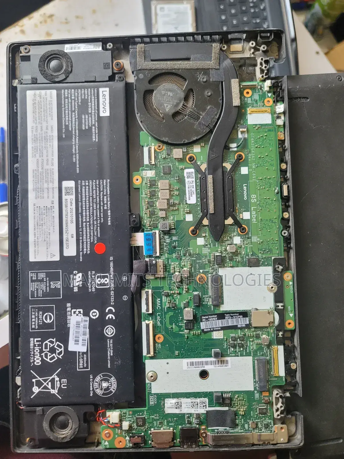 Lenovo Thinkpad X390 Motherboard