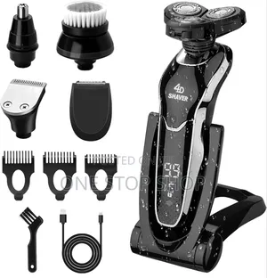 5in1 Electric Razor Rotary Shaver Pop Up Trimmer