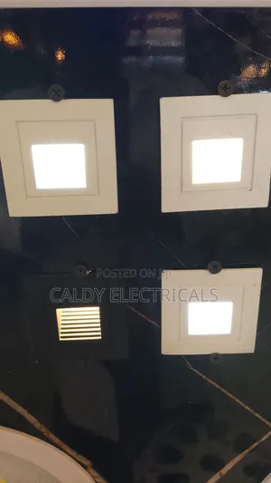 Small Square Aluminum Recessed Led Stair Light