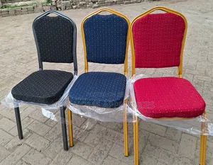 Executive Conference Chair in Blue and Red Colour