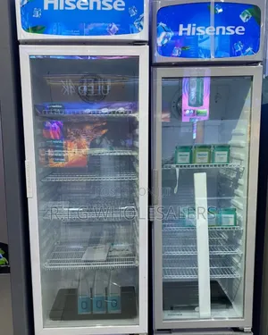 Hisense 301 L Showcase Chiller Fridge – Glass Display Cooler