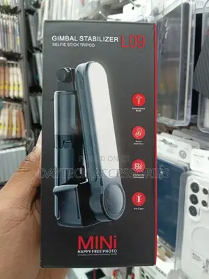 The L09 Mini Gimbal Stabilizer With Selfie Stick Tripod.
