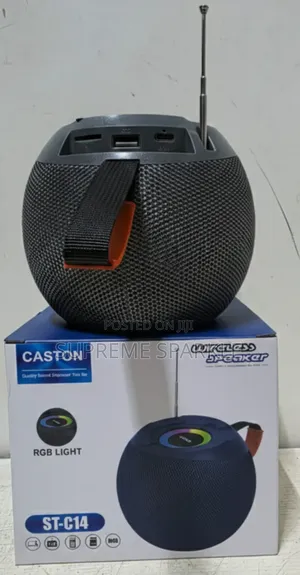 Caston St-C14 Wireless Speaker With RGB Lighting. Radio