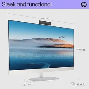 New Desktop Computer HP AiO 27 16GB Intel Core i7 SSD 1T