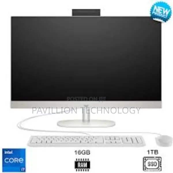 New Desktop Computer HP AiO 27 16GB Intel Core i7 SSD 1T