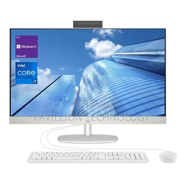 New Desktop Computer HP AiO 27 16GB Intel Core i7 SSD 1T