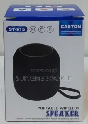 Caston St-915 Portable Wireless Speaker, Features Bluetooth