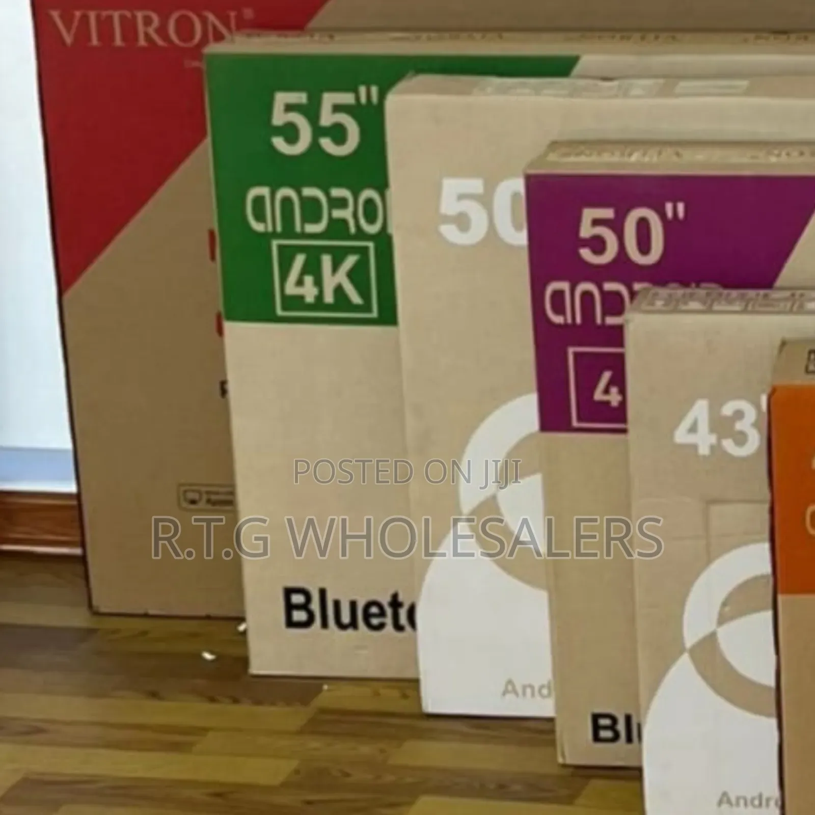 Vitron 40′′ Android Smart Frameless Bluetooth Tv