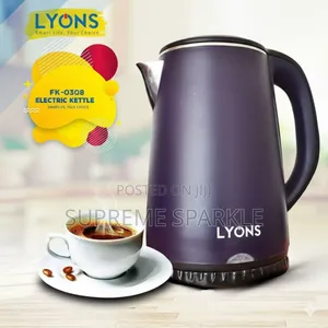 Lyons Fk-0308 Electric Kettle. Capacity 2.2litres