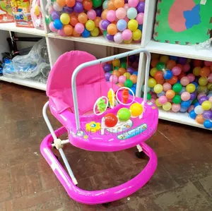Baby Walker With Interactive Play Set