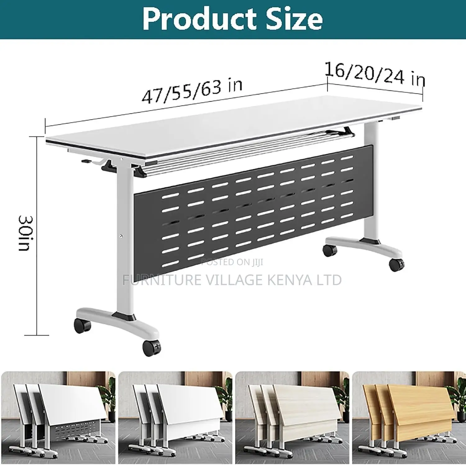 Foldable Table; Foldable Training Office Table