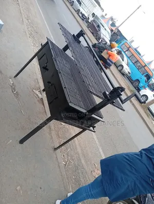 Mild Steel Double Nyama Choma Grill.