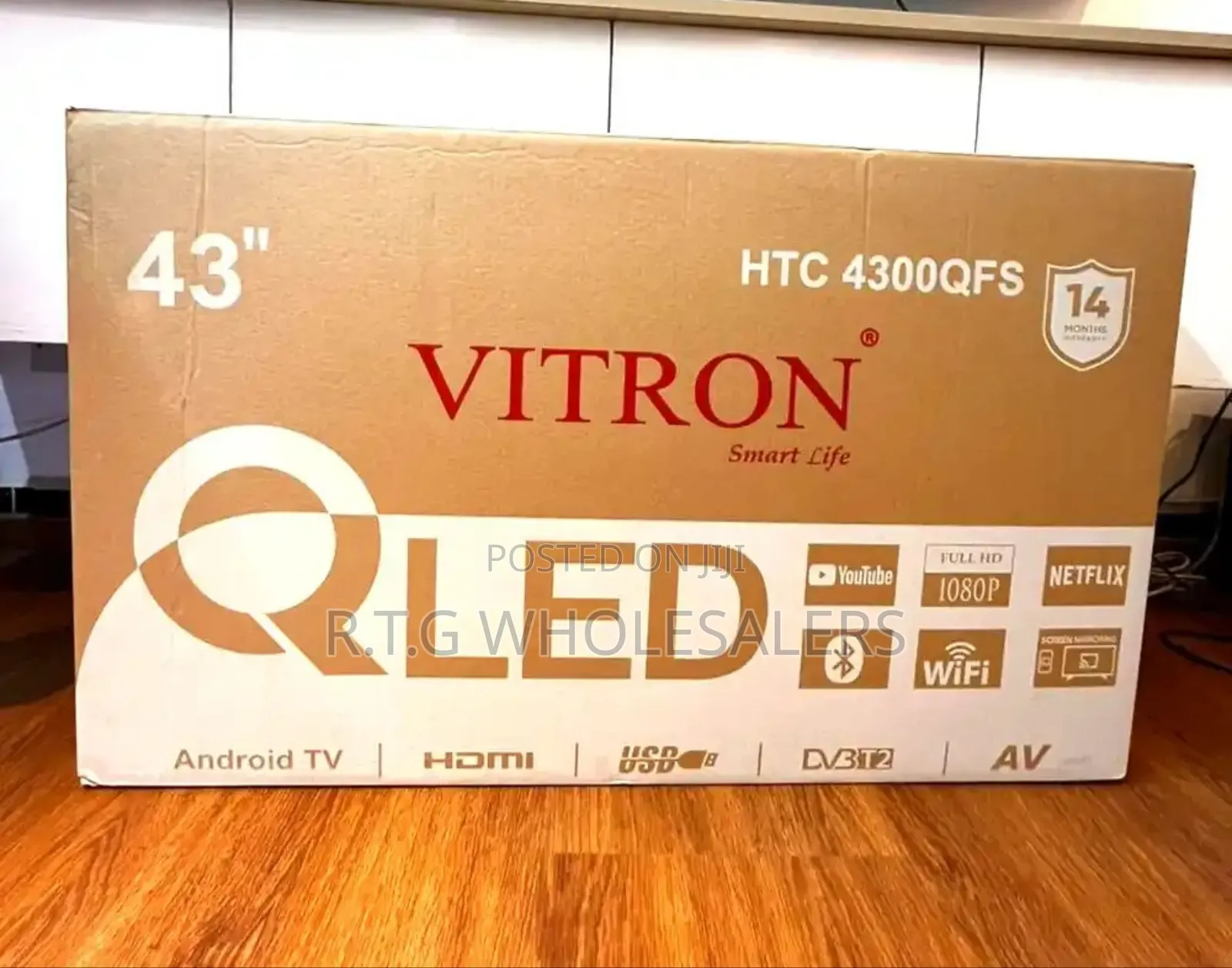 Vitron 43qled Smart Android Tv