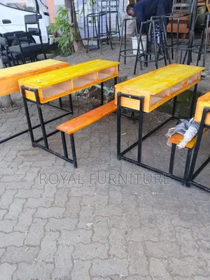 3 Seater School Desks