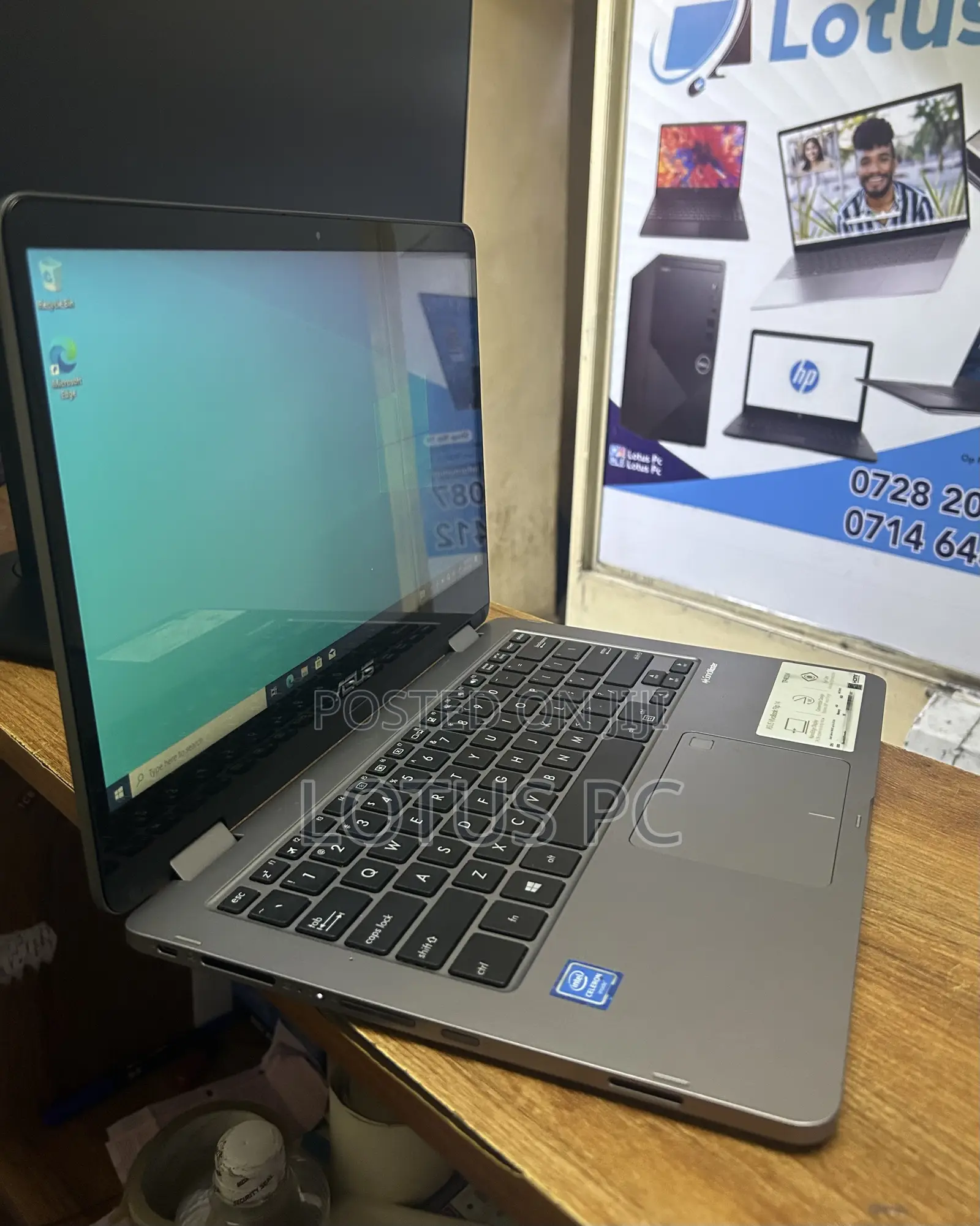 Laptop Asus VivoBook Flip 14 TP401CA 4GB Intel Celeron SSD 60GB
