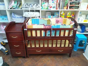 Wooden Baby Cot