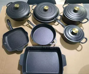 11pieces Die-Cast Iron Cookware Set