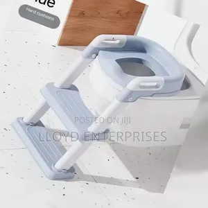 Blue Kids Toilet Ladder /Toilet Seat Cover
