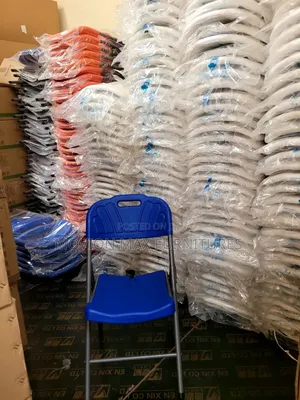 Blue Plastic Chair