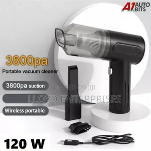 2 In 1 120 Watts Car Vacuum Cleaner