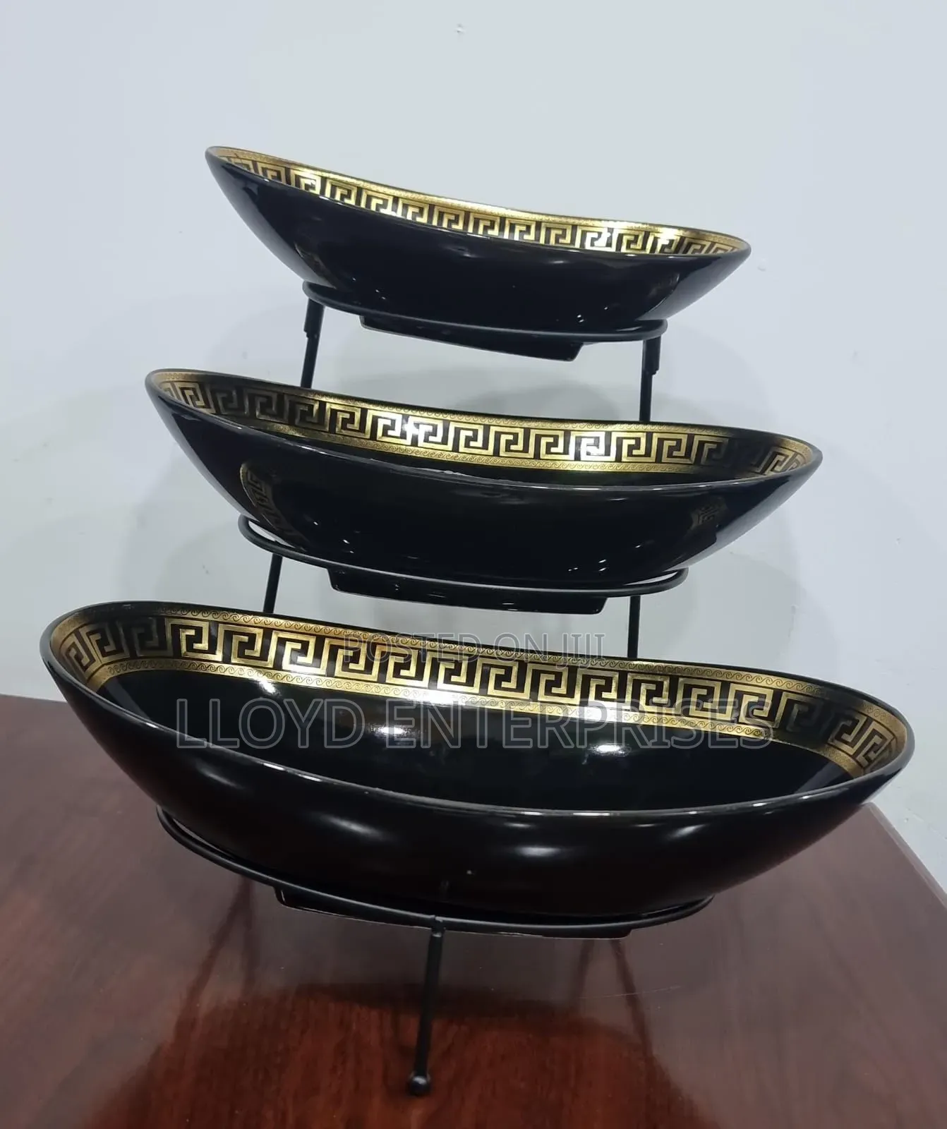 3pcs Ceramic Fruits Plates