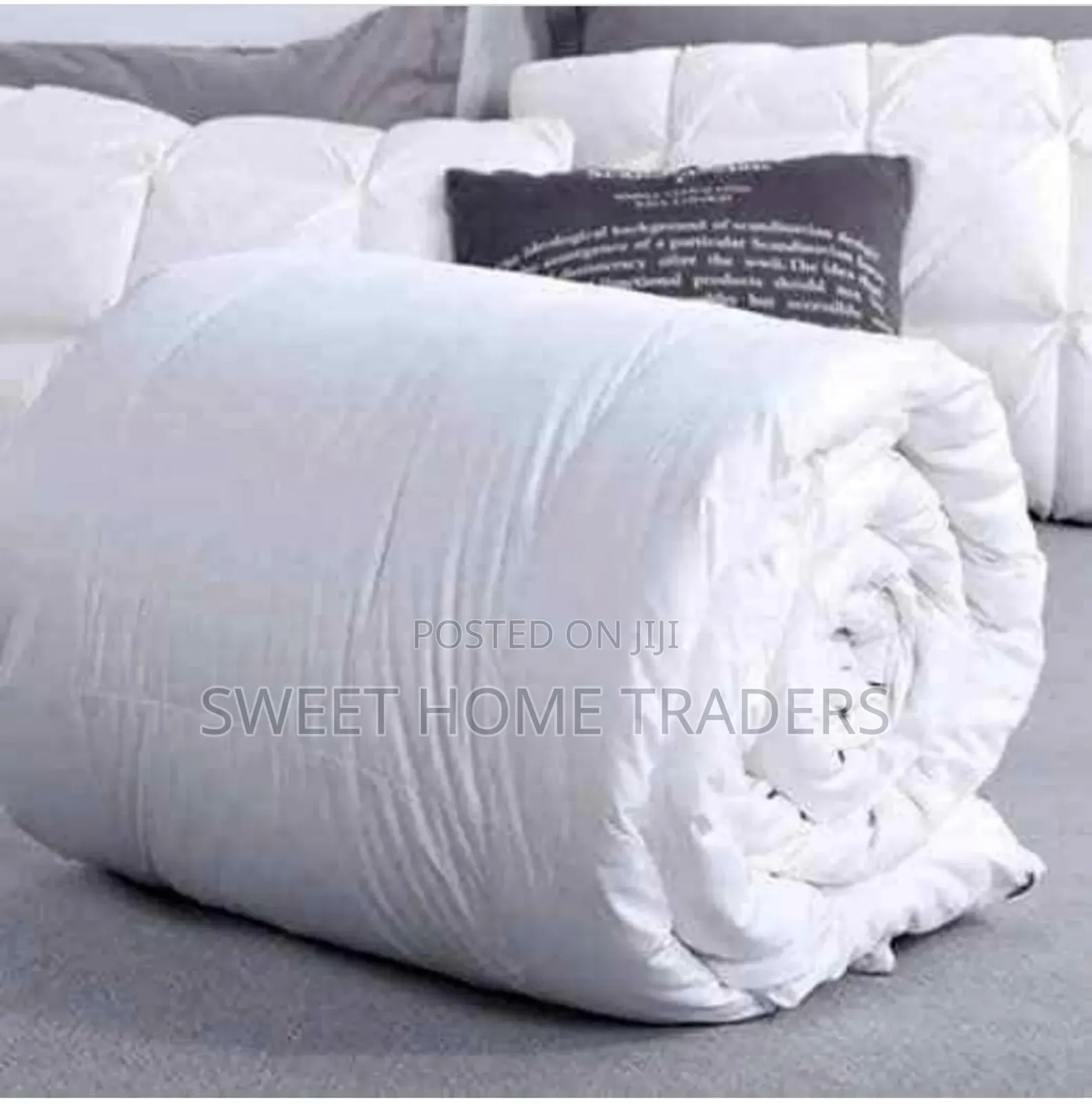 Single White Striped Duvet(6*7)