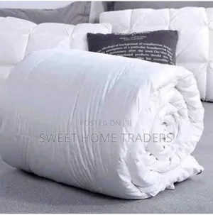 Single White Striped Duvet(6*7)