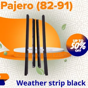 Weather Strip/Strips Black Mitsubishi Pajero 1980,1981--2000 Onwards