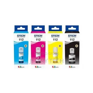 Epson 112 Original Ink Cartridges Black, Cyan, Magenta, Yellow Pack 4