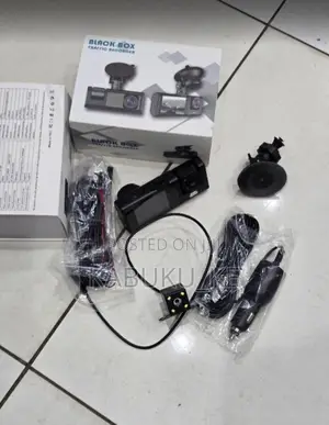3-in-1 Dash Camera Car Traffic Recorder With Rear And Front Camera