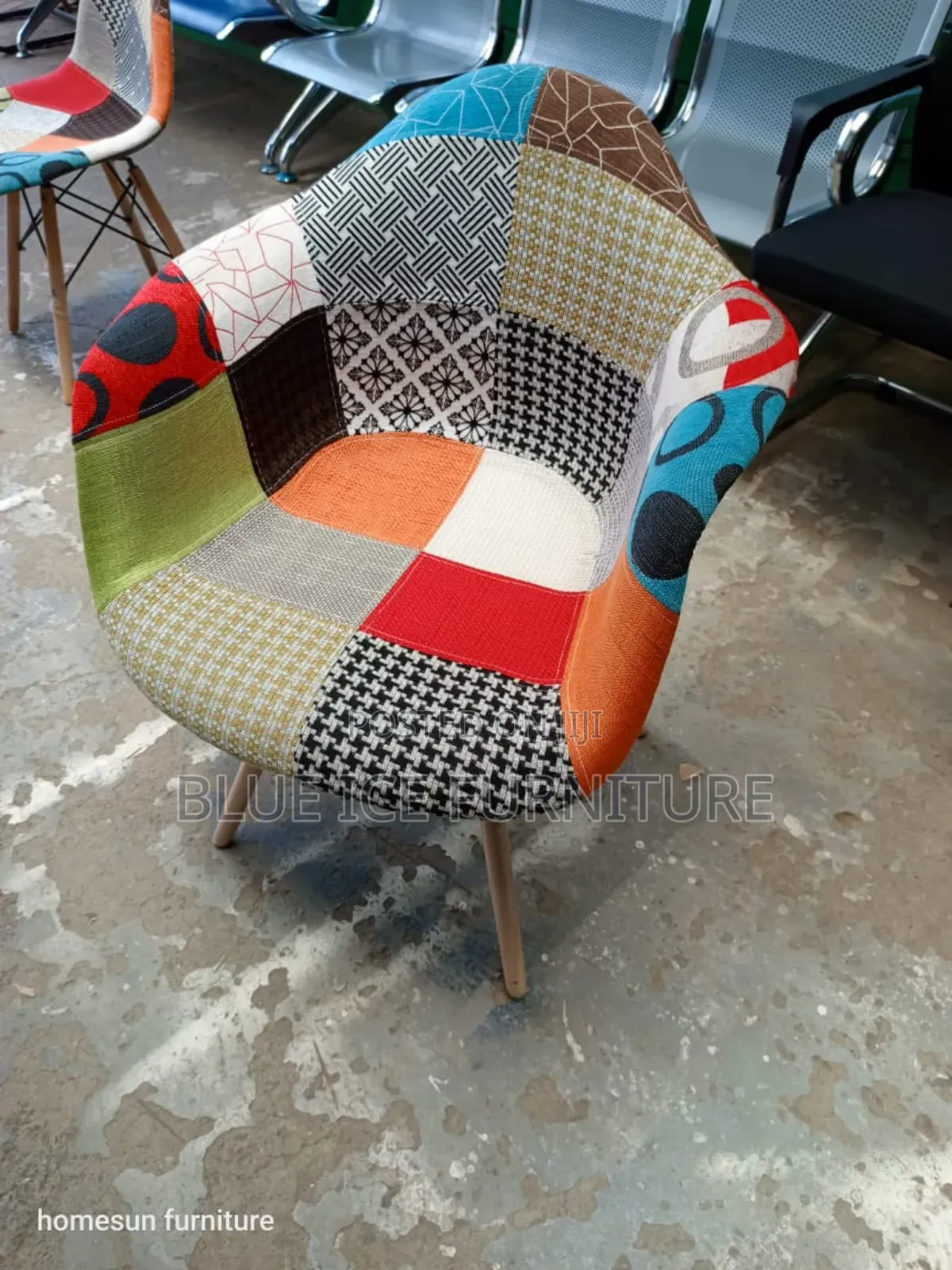 Fabric Balcon Eames Chair