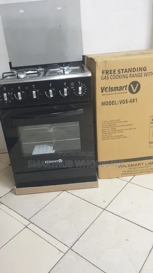 Volsmart- Volsmart 60 by 60cm 3+1 Cooker With Electric Oven