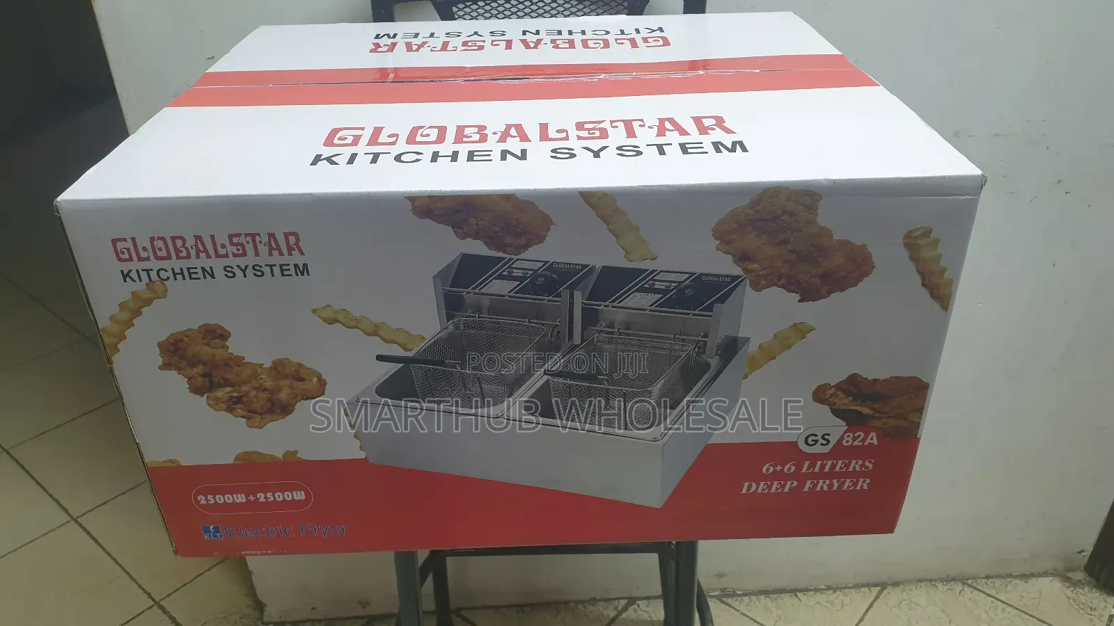 Globalstar Double Deepfryer 6l+6l
