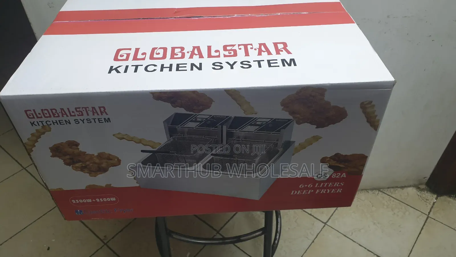 Globalstar Double Deepfryer 6l+6l