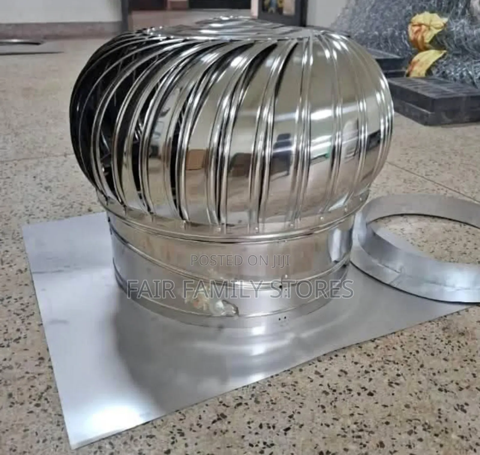 Wind Driven Cyclone Ventilator