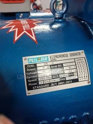 15killowatt 3 Phase Pulsar Alternator