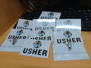 Usher Nametag