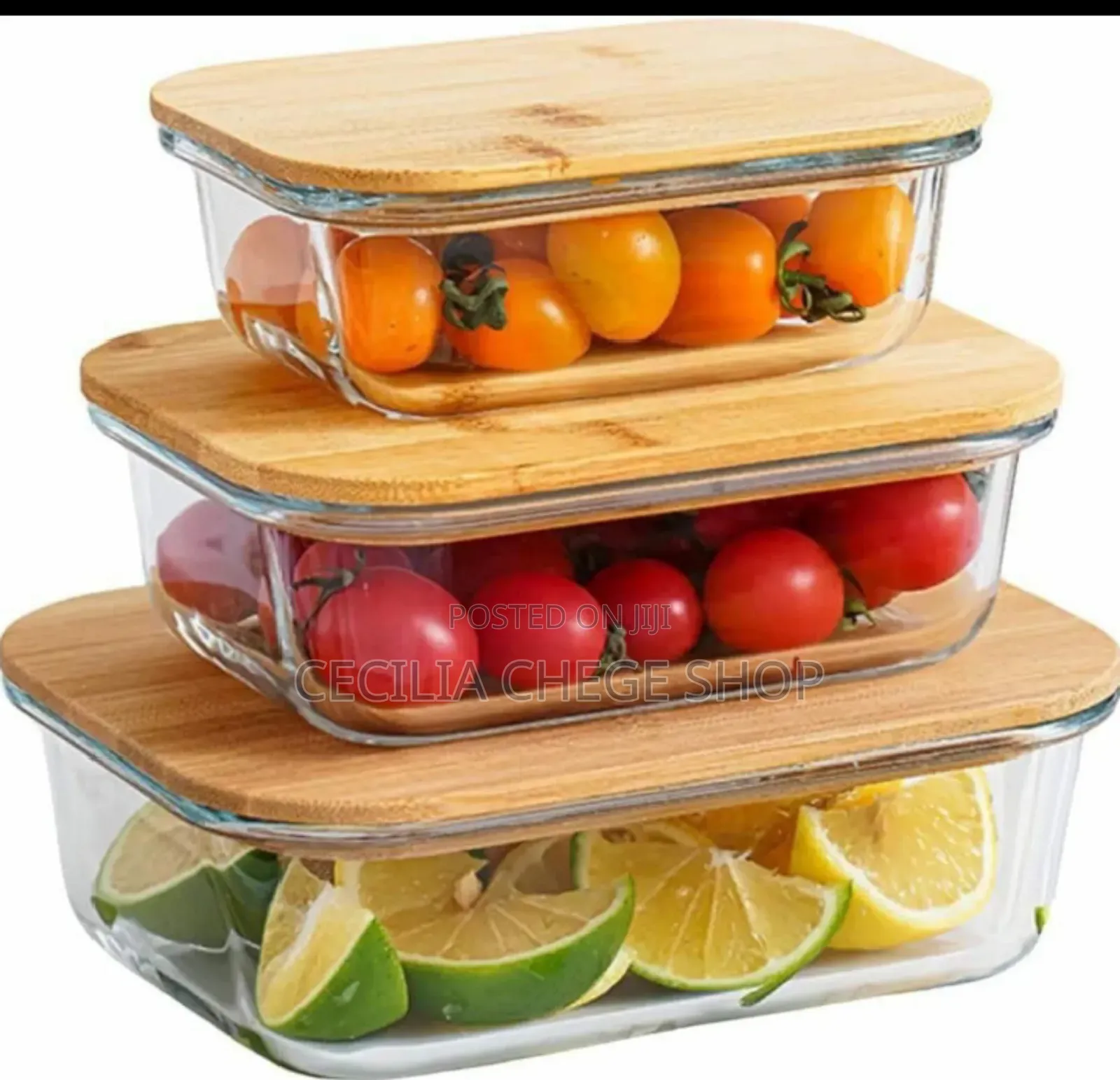 Glass Food Storage Container