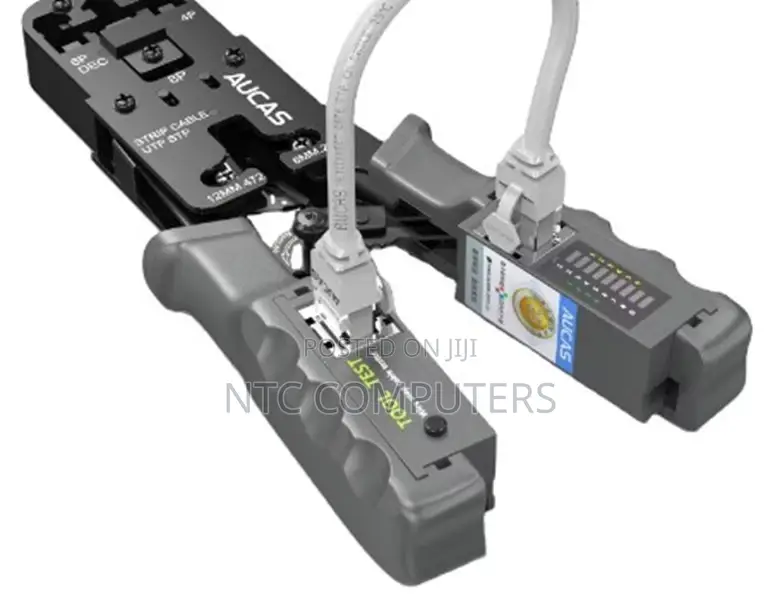 Rj45 Crimping Tool With Tester
