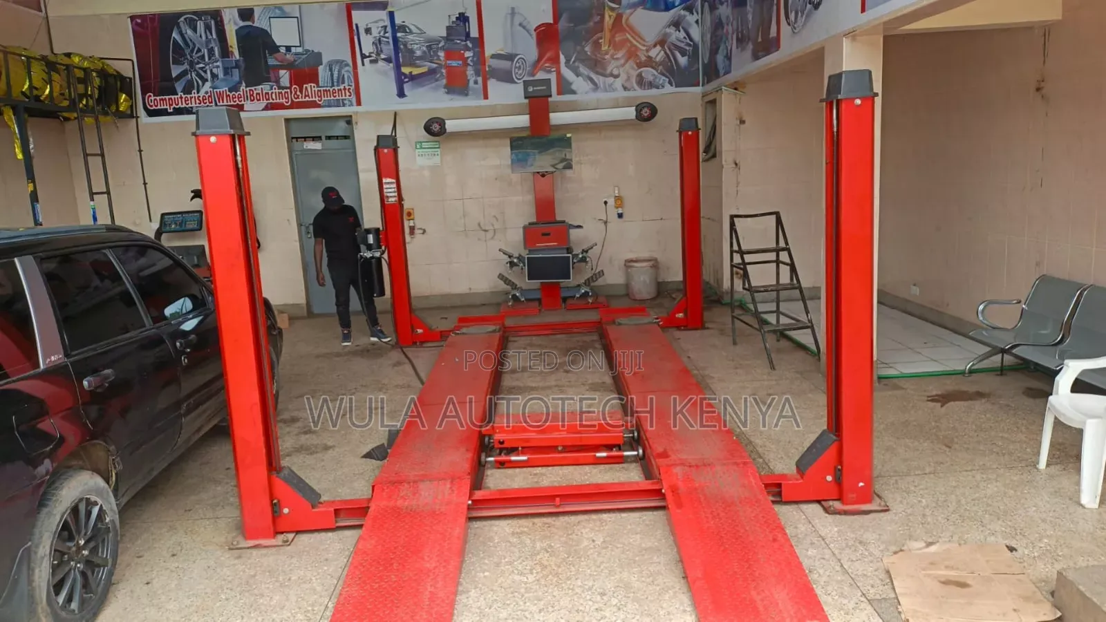 Best Design Wheel Alignment Machine With Four Post Carlift Machine