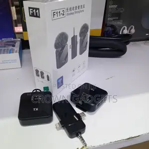 F11-2 Wireless Mic With Dual Tx Universal Receiver