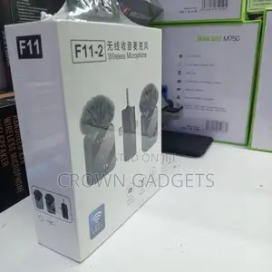 F11-2 Clip-on Wireless Microphone for Phone Camera