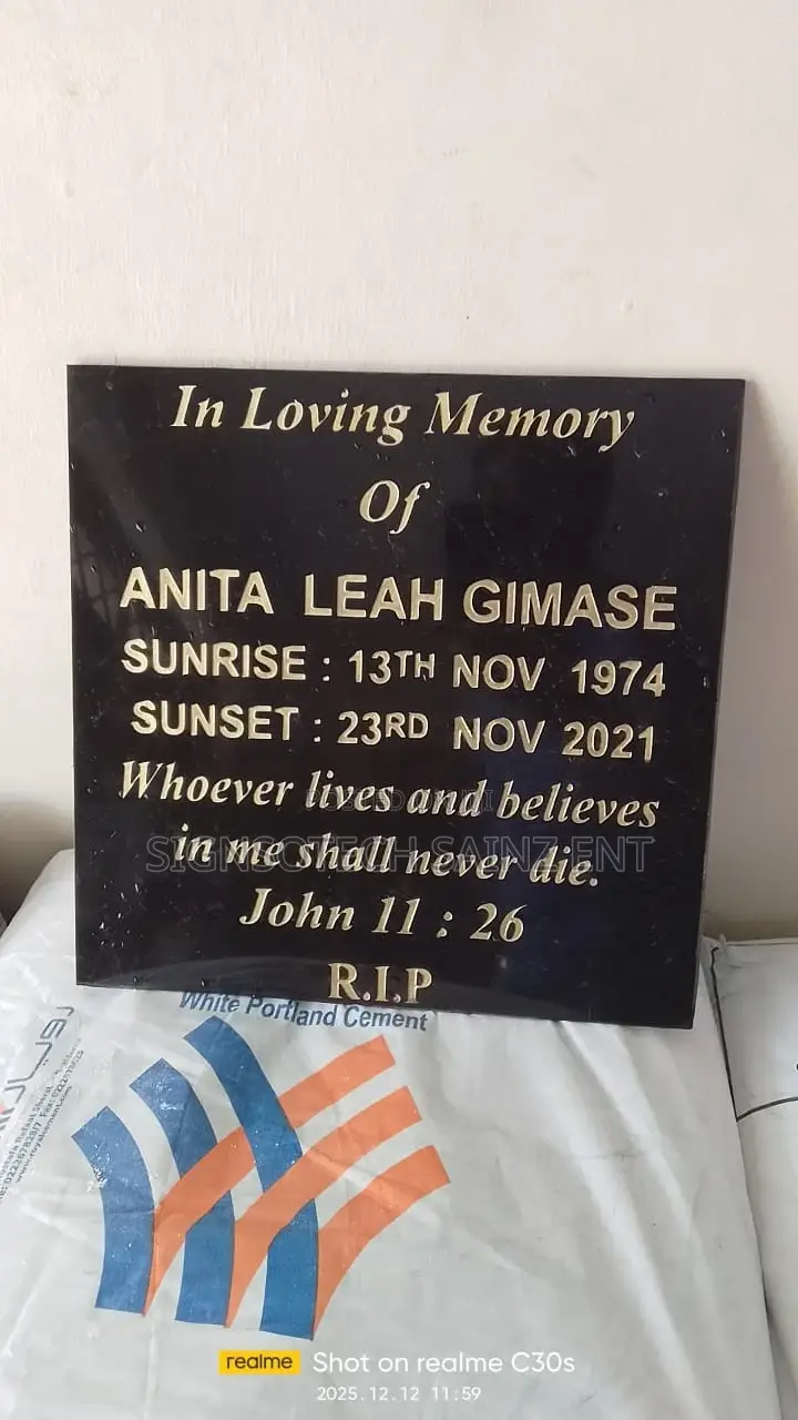 Engraved Granite Plaques