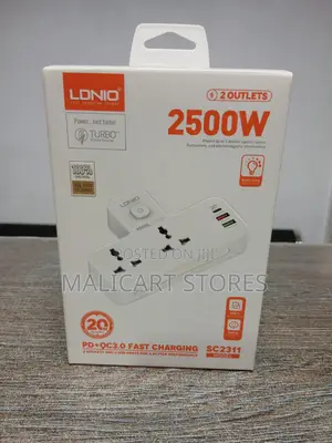 Ldnio Sc2311 2500w 3-Port Usb Charger Extension