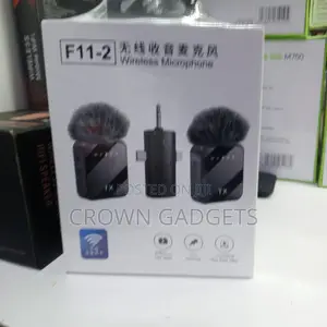 F11-2 Dual Transmitter Lavalier Mic 50m Range